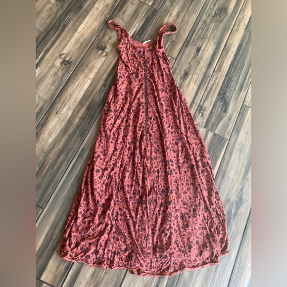 Free People Dresses & Skirts - Free People Women’s Button Front Maxi Dress with Tank Top Bodice Size XS